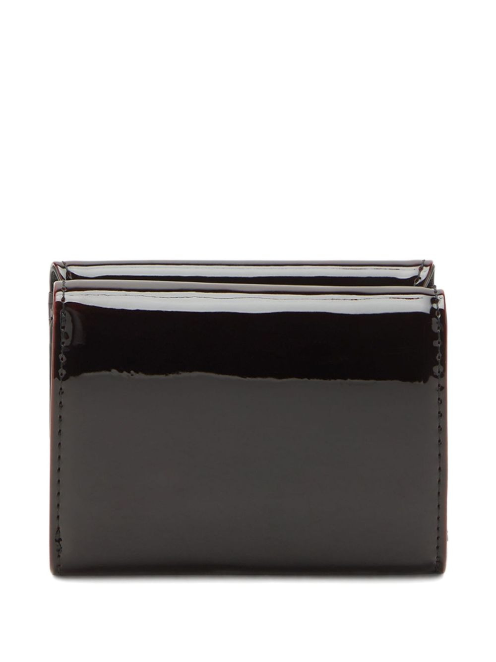 logo-plaque trifold wallet - 2