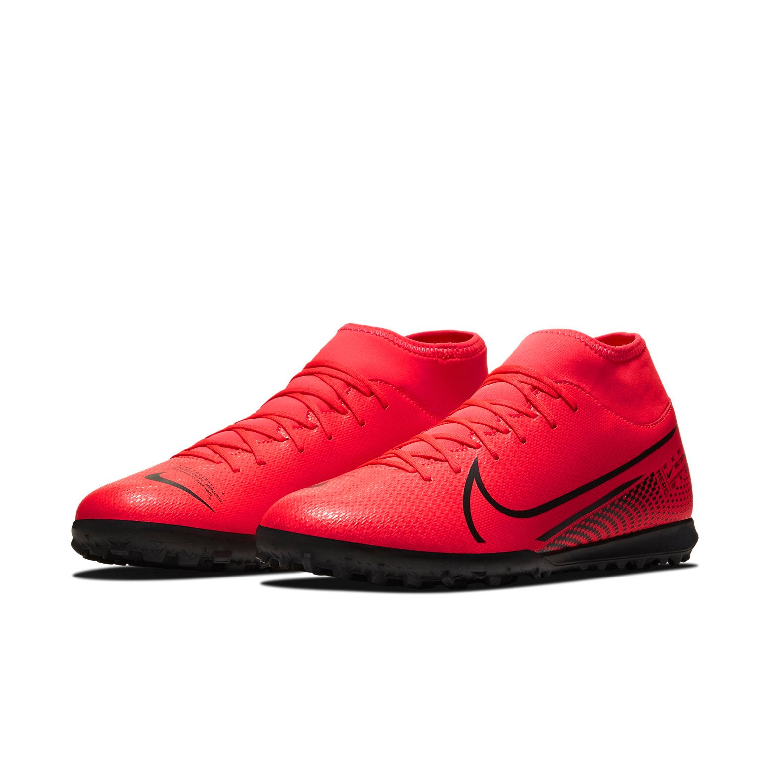 Nike Mercurial Superfly 7 Club TF Turf 'Red Black' AT7980-606 - 3