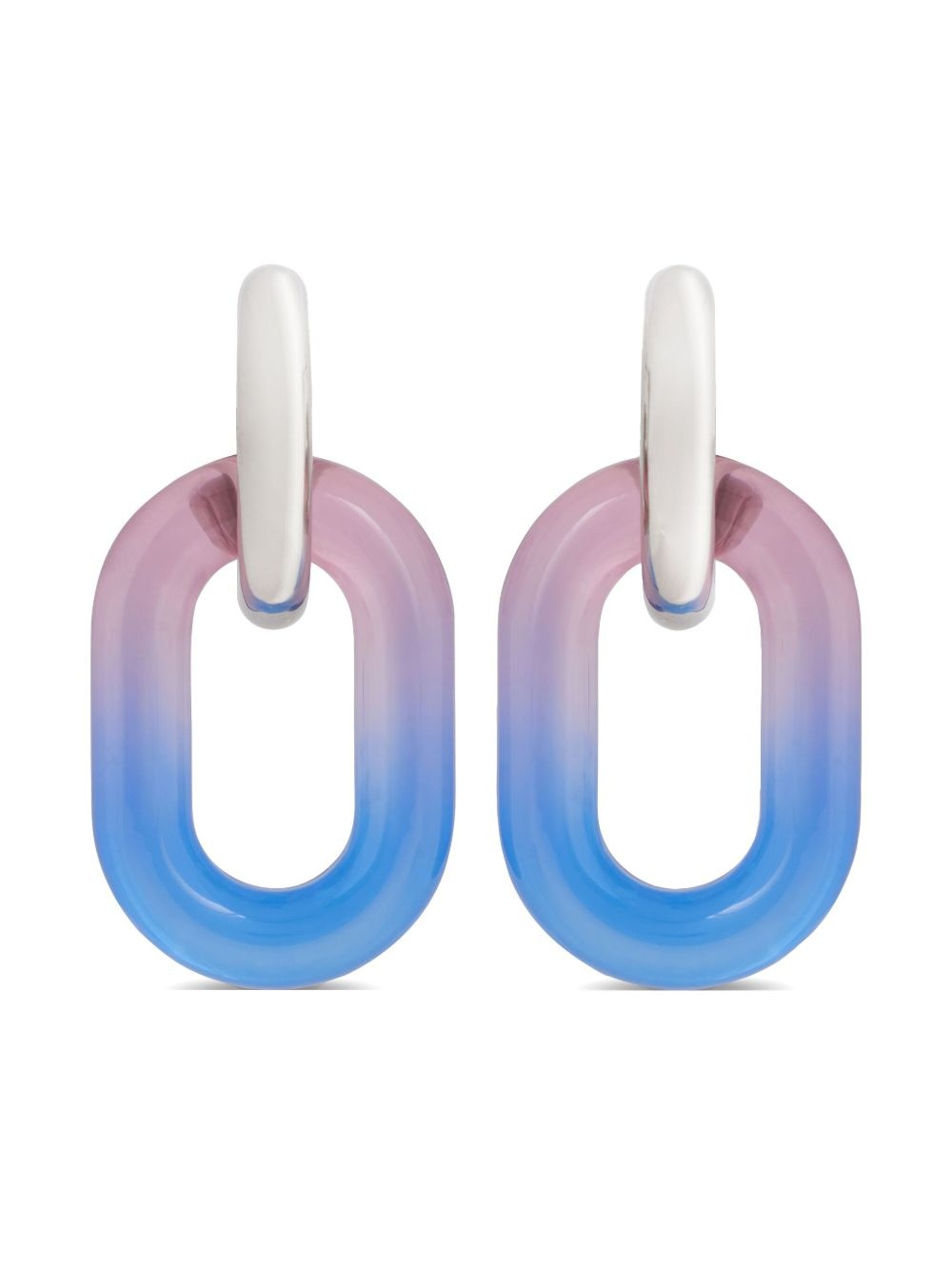XL Link Oversized Tie-Dye earrings - 1
