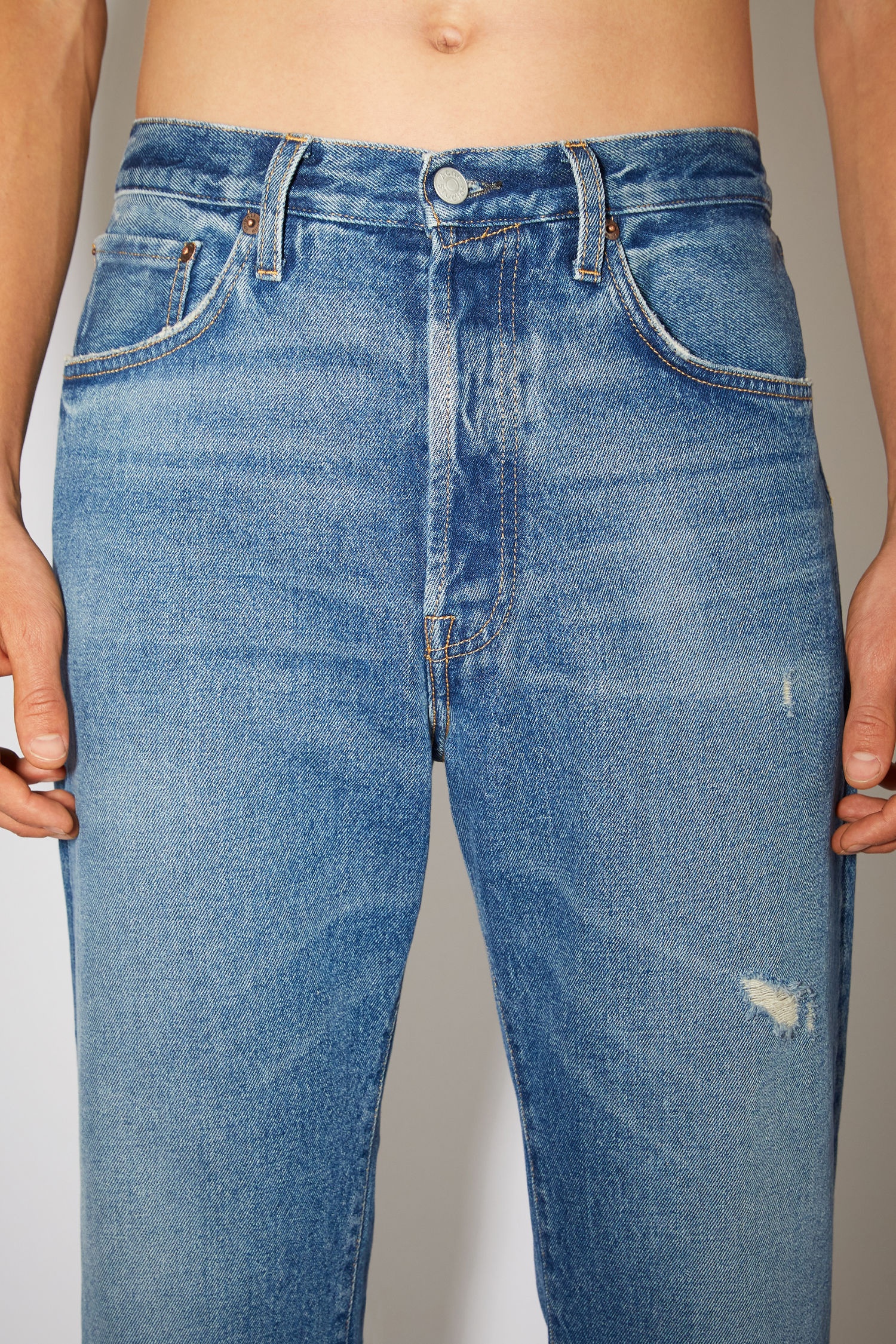 Loose fit jeans - Mid Blue - 6