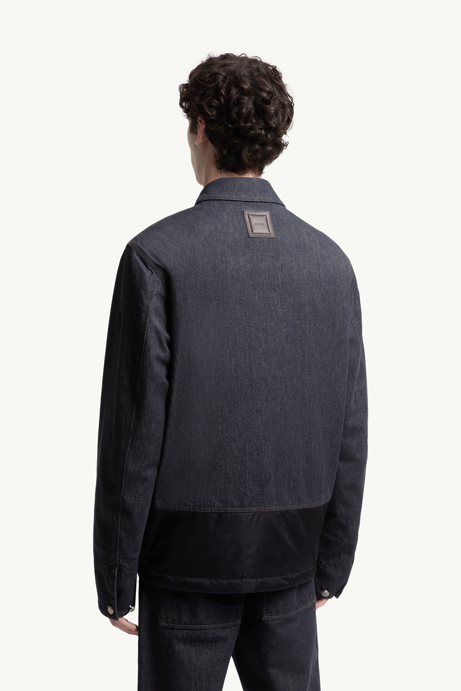 Ormoy Denim Down Shirt Jacket - 5