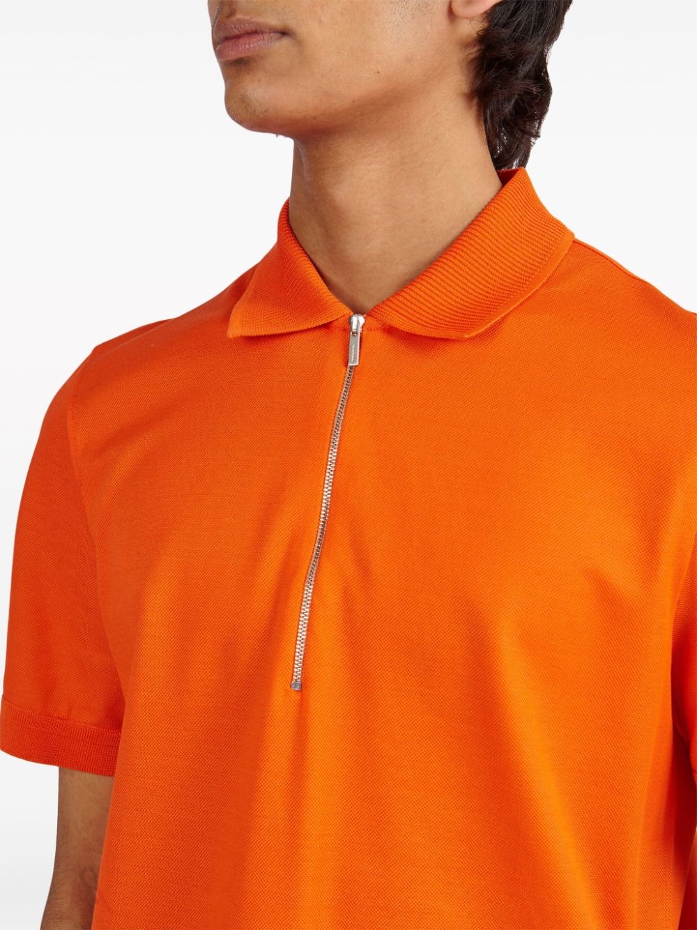 half-zip polo top - 5