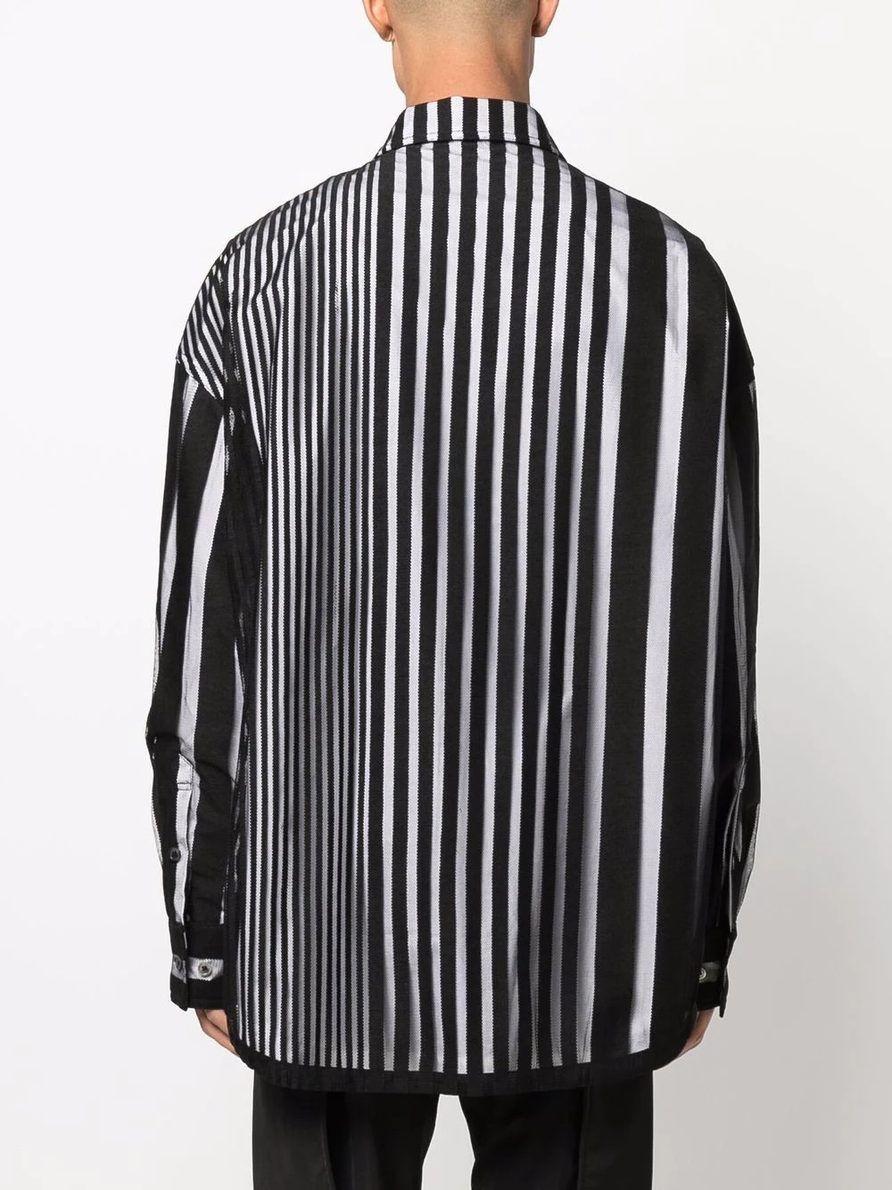 striped long-sleeve shirt - 4