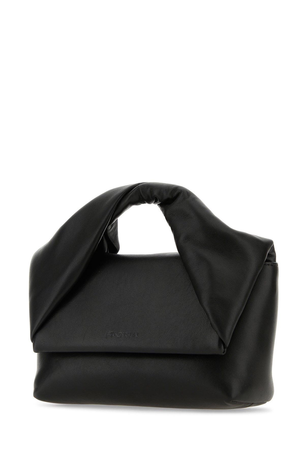 Black nappa leather midi Twister handbag - 2