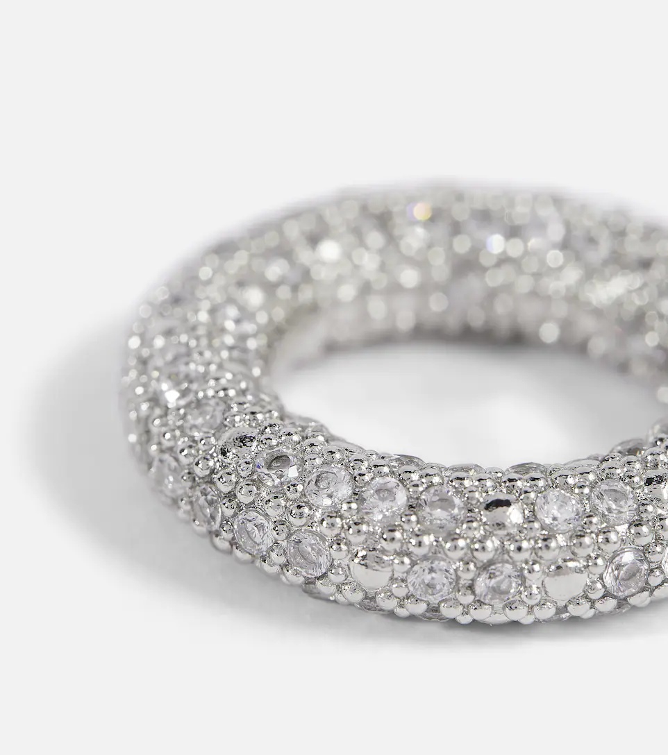 Crystal-embellished ring - 3
