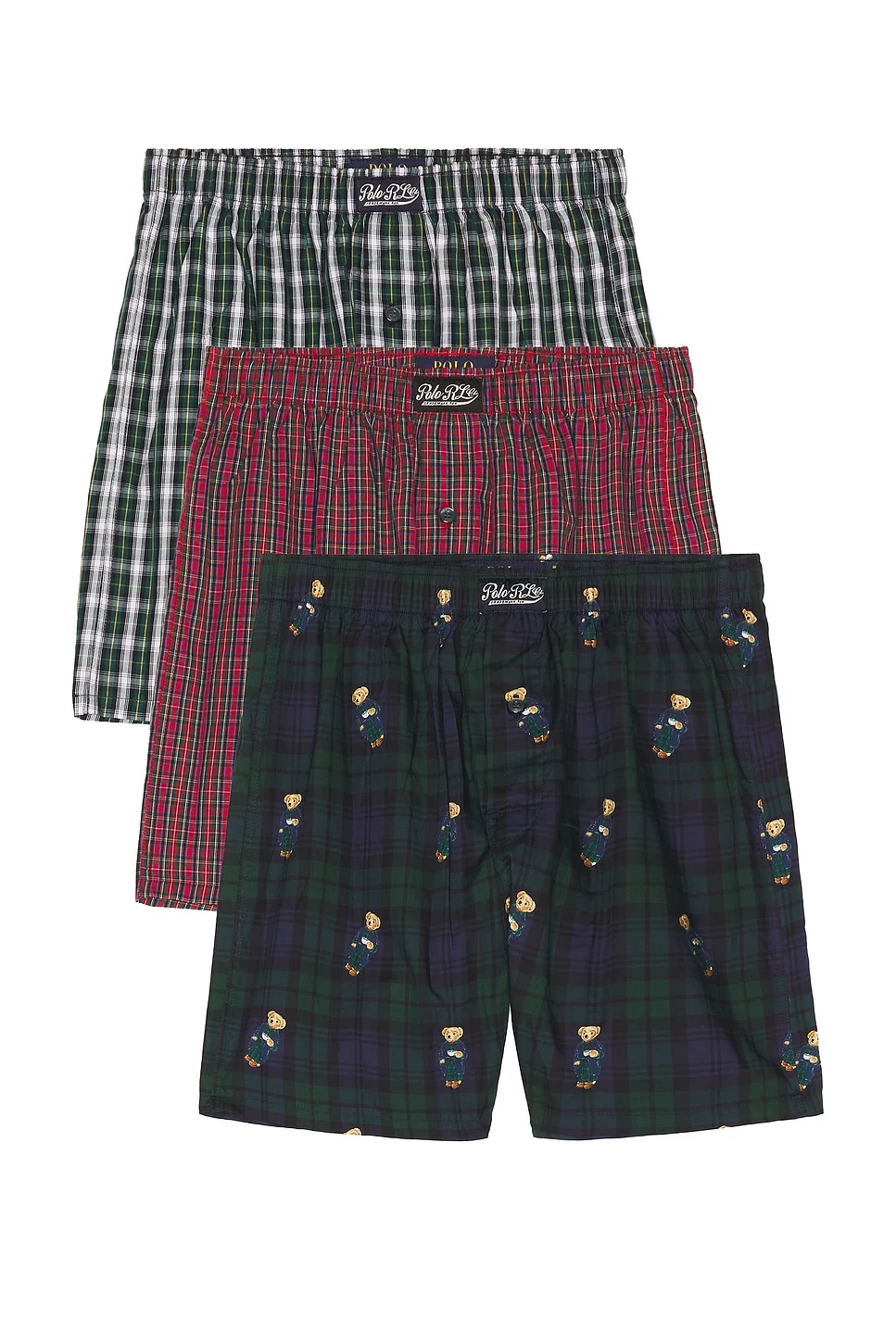 Holiday Gift Set 3 Pack Woven Boxers - 1