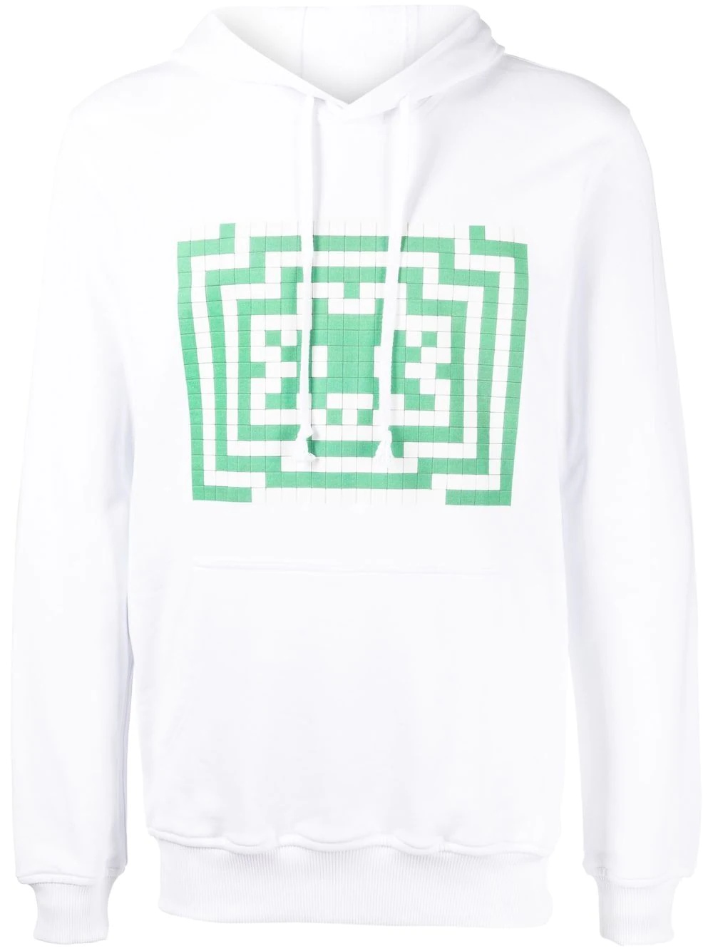 graphic drawstring hoodie - 2