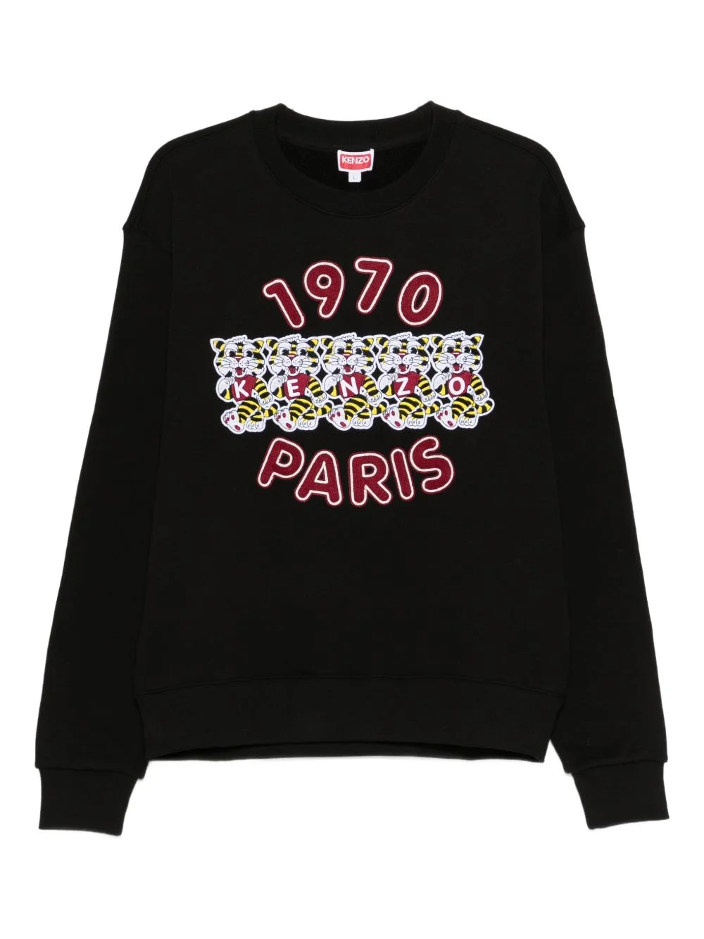 embroidered graphic sweatshirt - 1