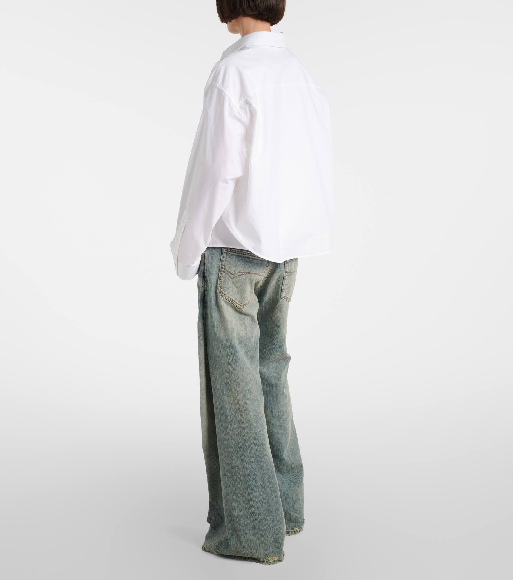 Cotton poplin shirt - 3