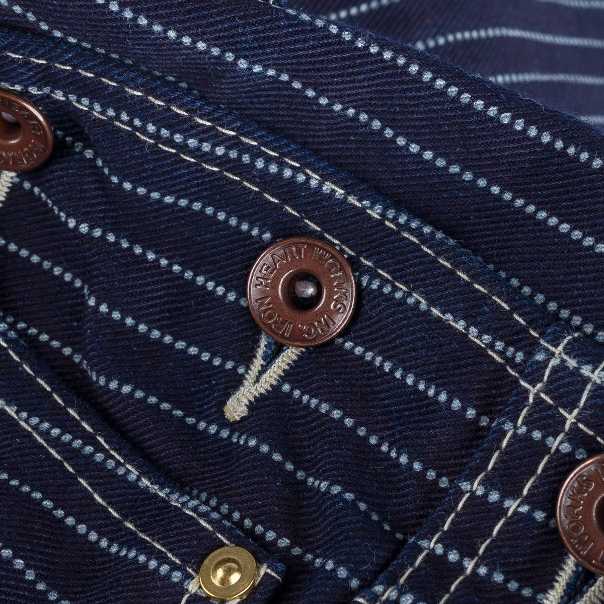 IH-819-IND 12oz Wabash Double Knee Overalls - Indigo - 11