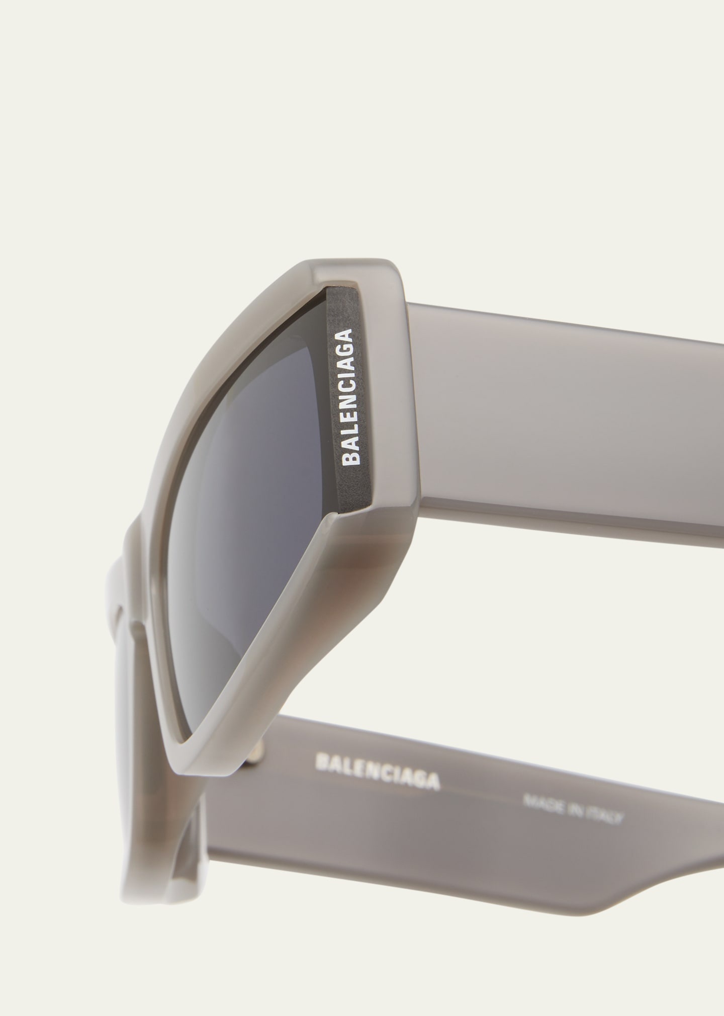 Men's BB0301SM Acetate Rectangle Sunglasses - 4