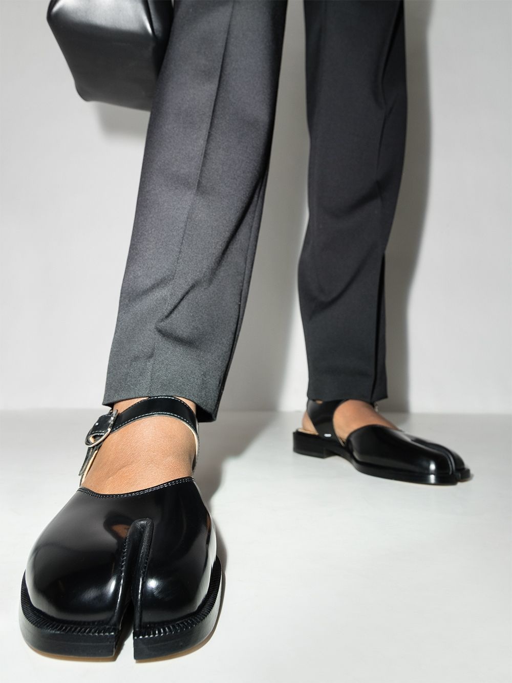 Tabi leather sandals - 3