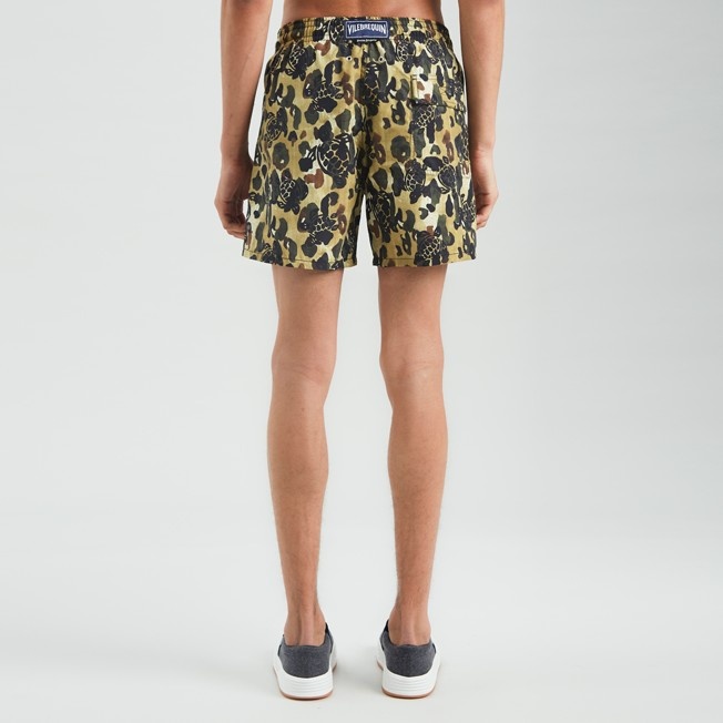 Men Swim Trunks Camouflage- Vilebrequin x Palm Angels - 4