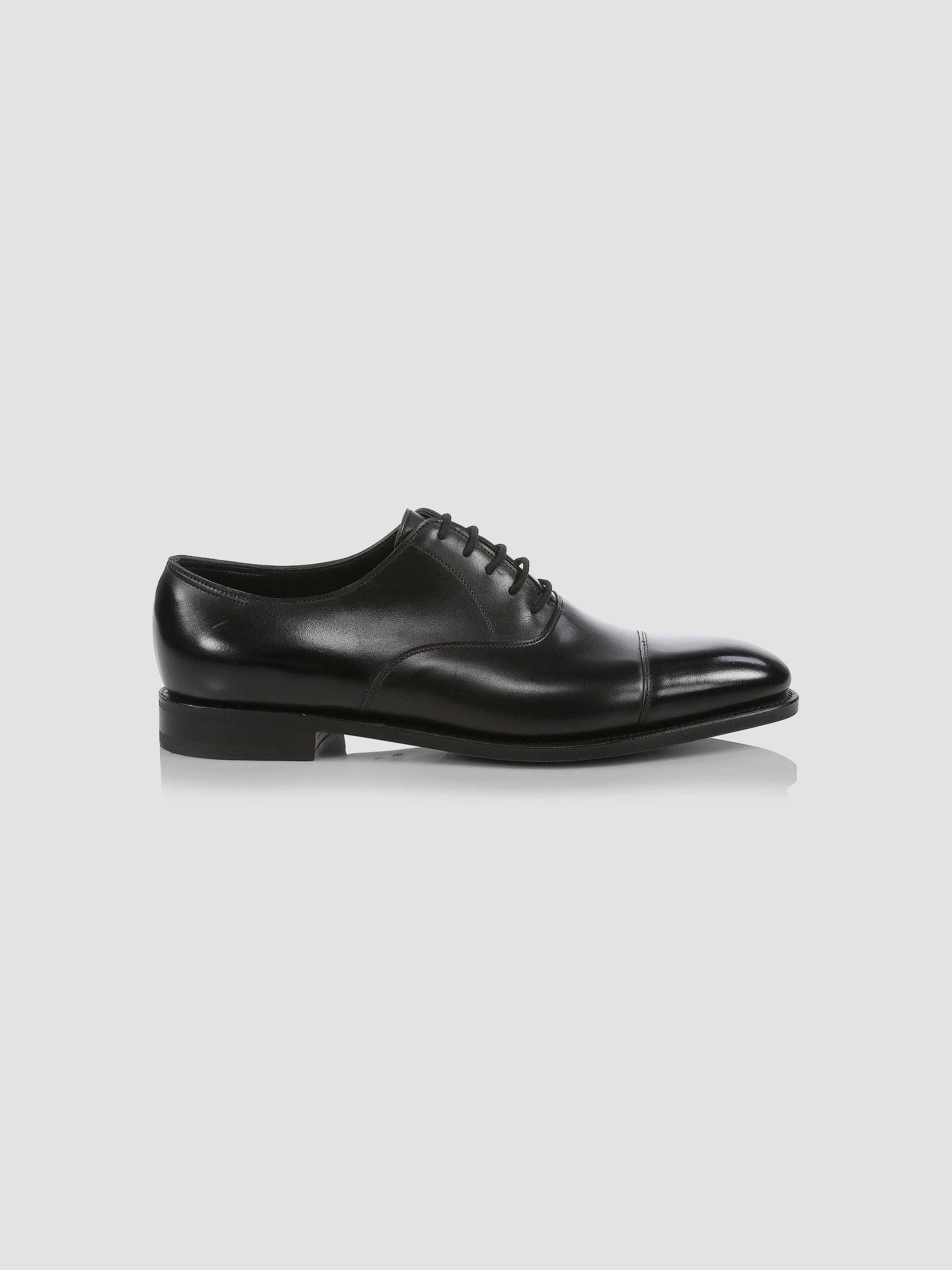 Men's City II Leather Oxford Loafers - Black - 1