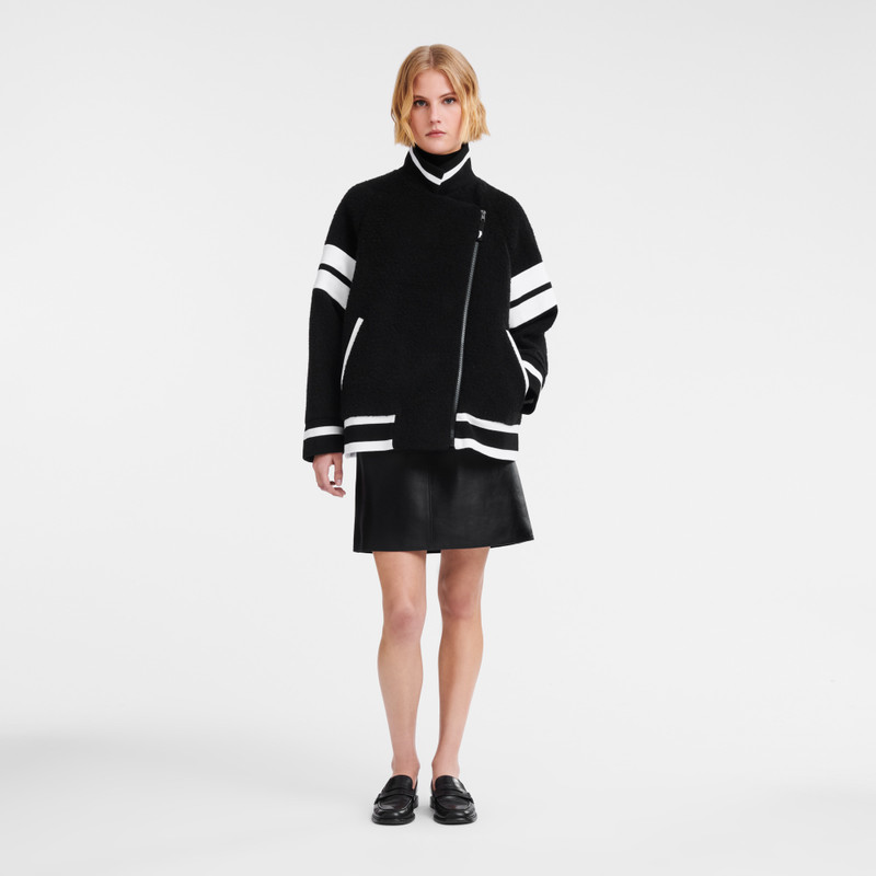 Longchamp Oversize blouson Black - Bouclette outlook