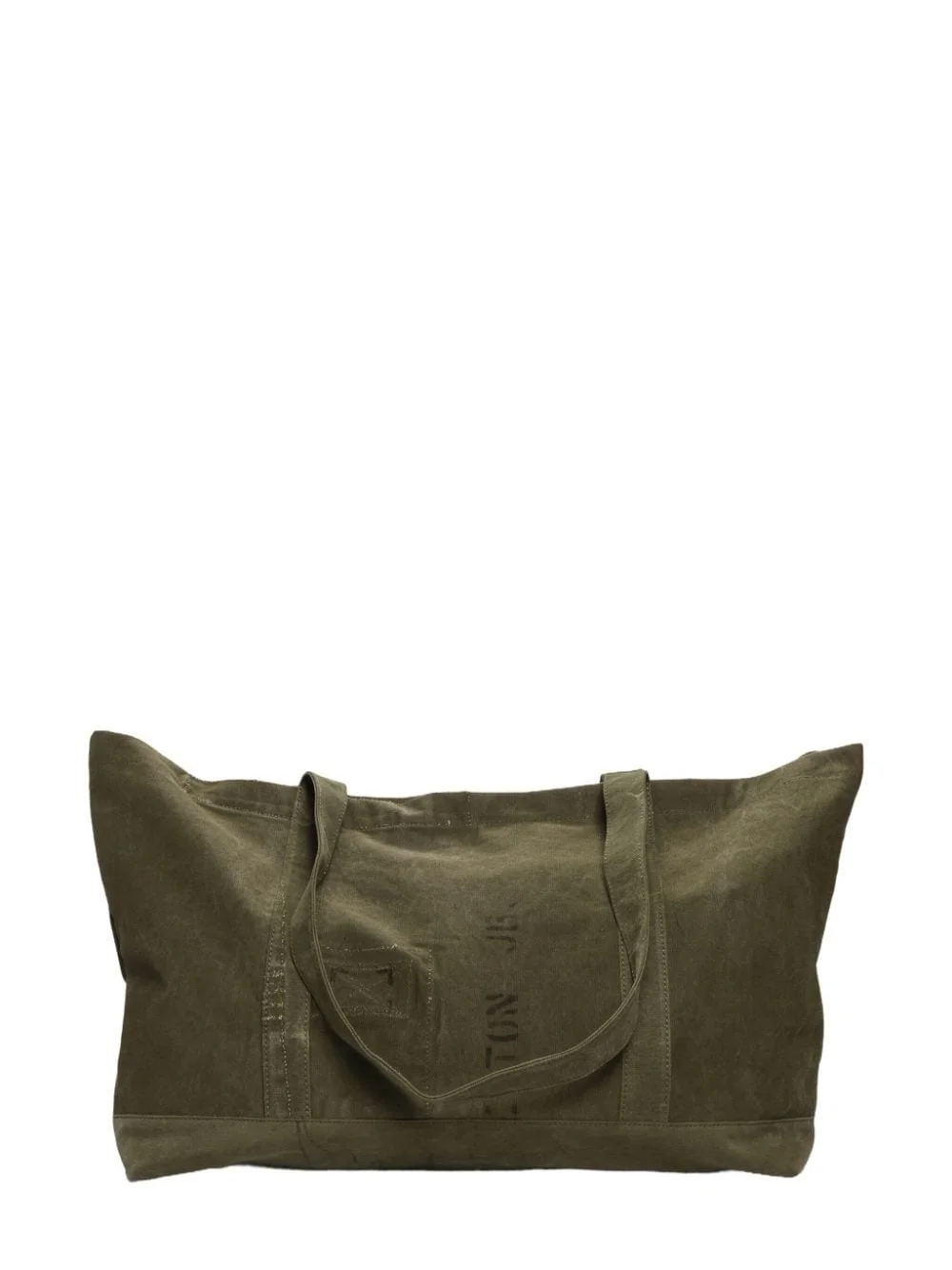 Vintage duffle tote bag - 1