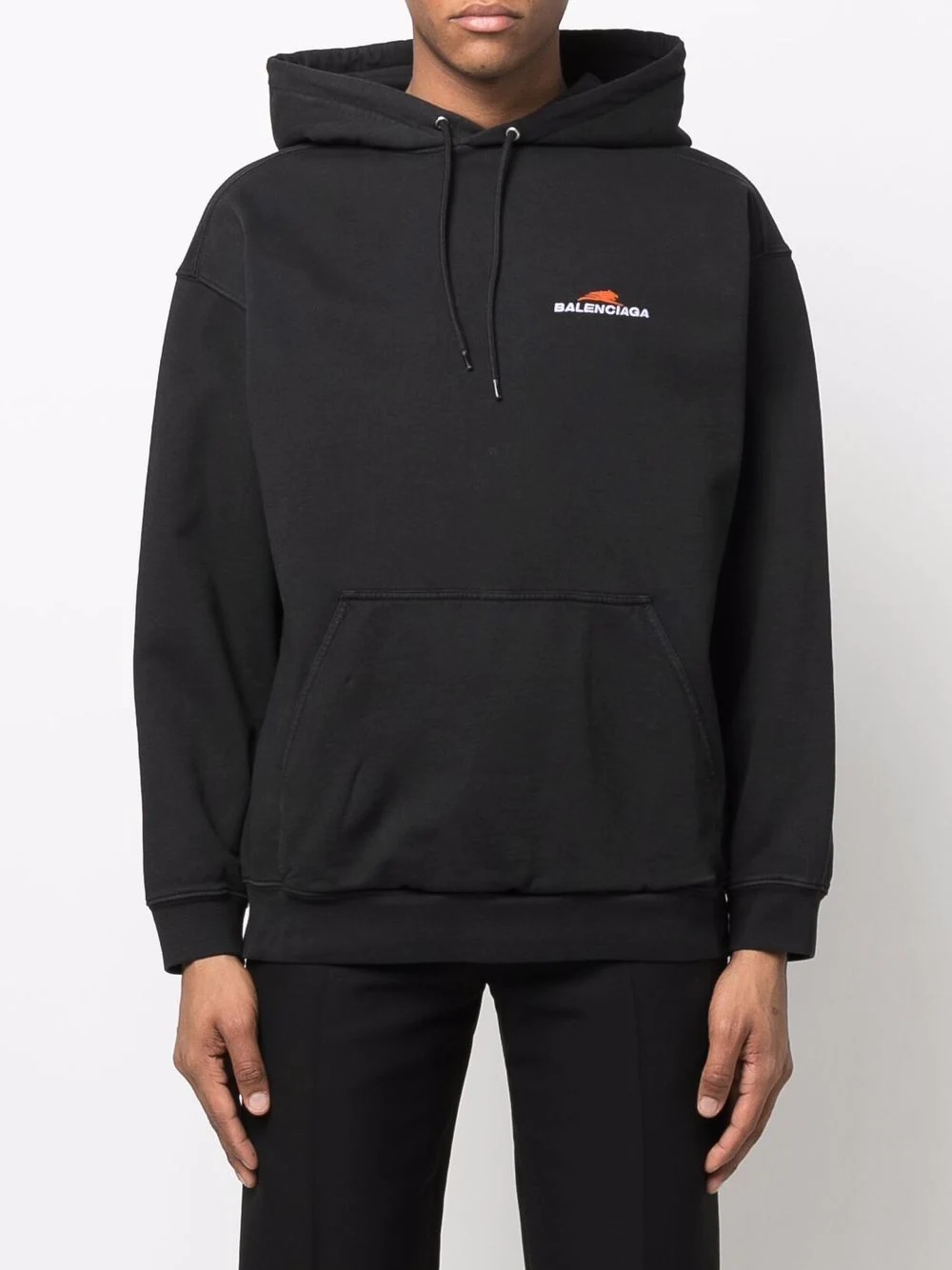 Year Of The Tiger embroidered-logo hoodie - 4