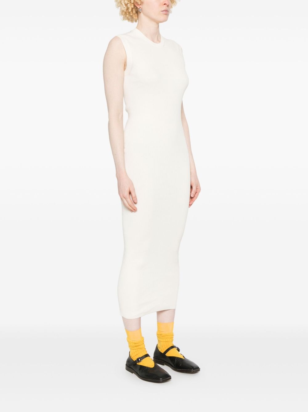 knitted maxi dress - 3