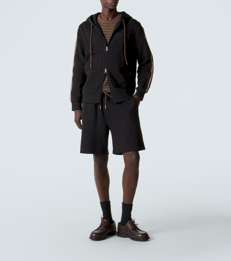 Moncler Cotton zip-up hoodie outlook