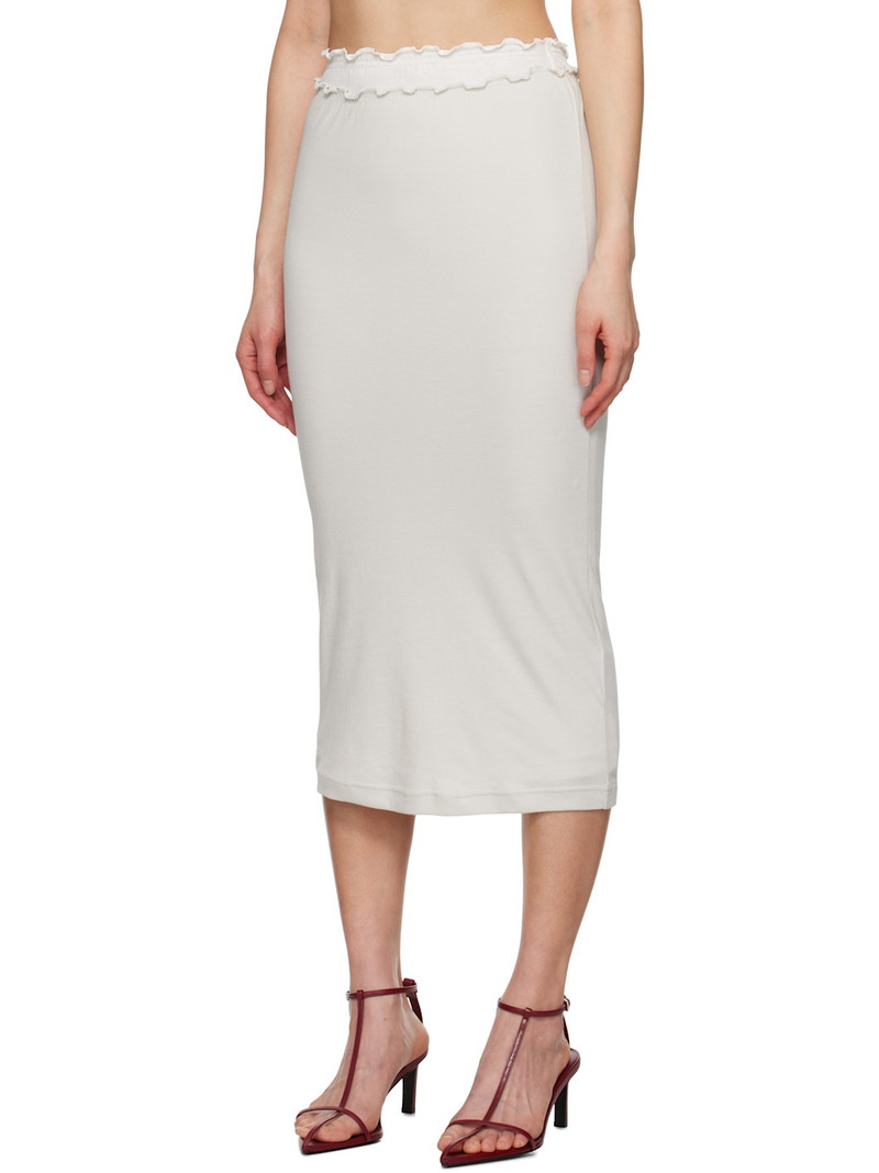 Jil Sander Multicolor Three Layers Midi Skirt outlook