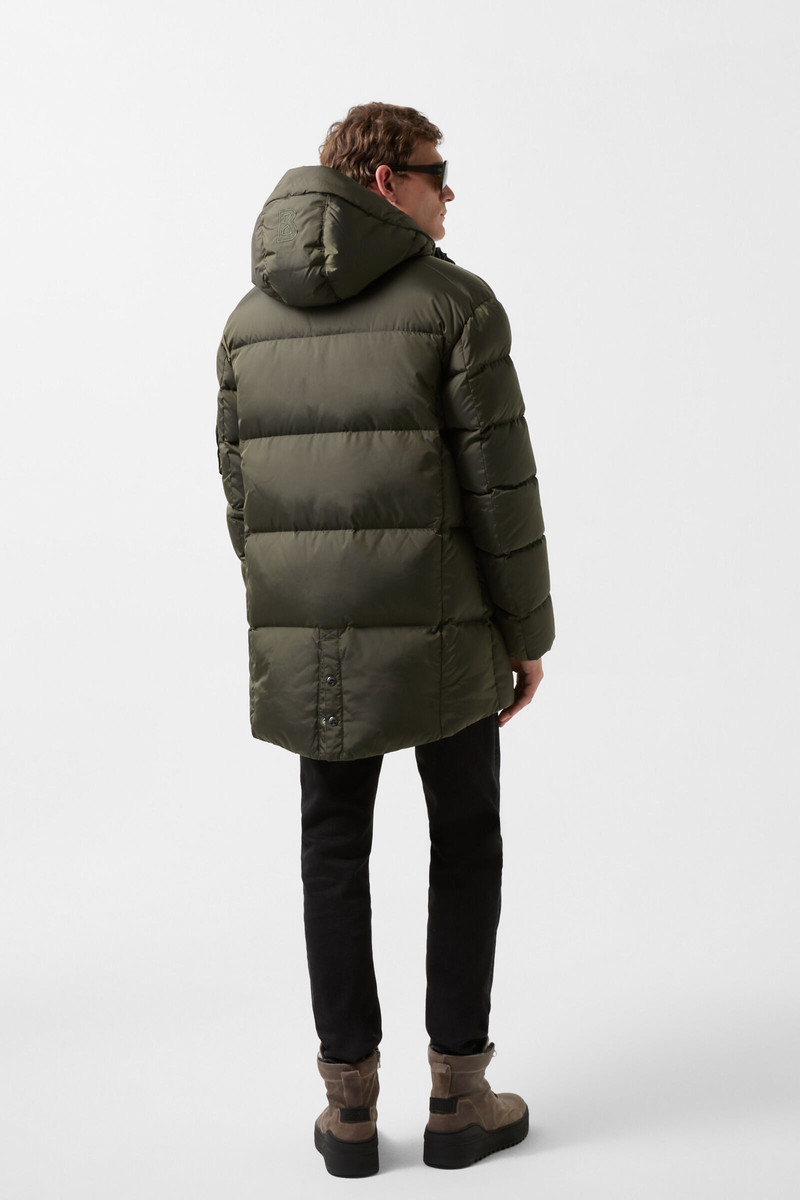 BOGNER Jones Down jacket in Olive green outlook