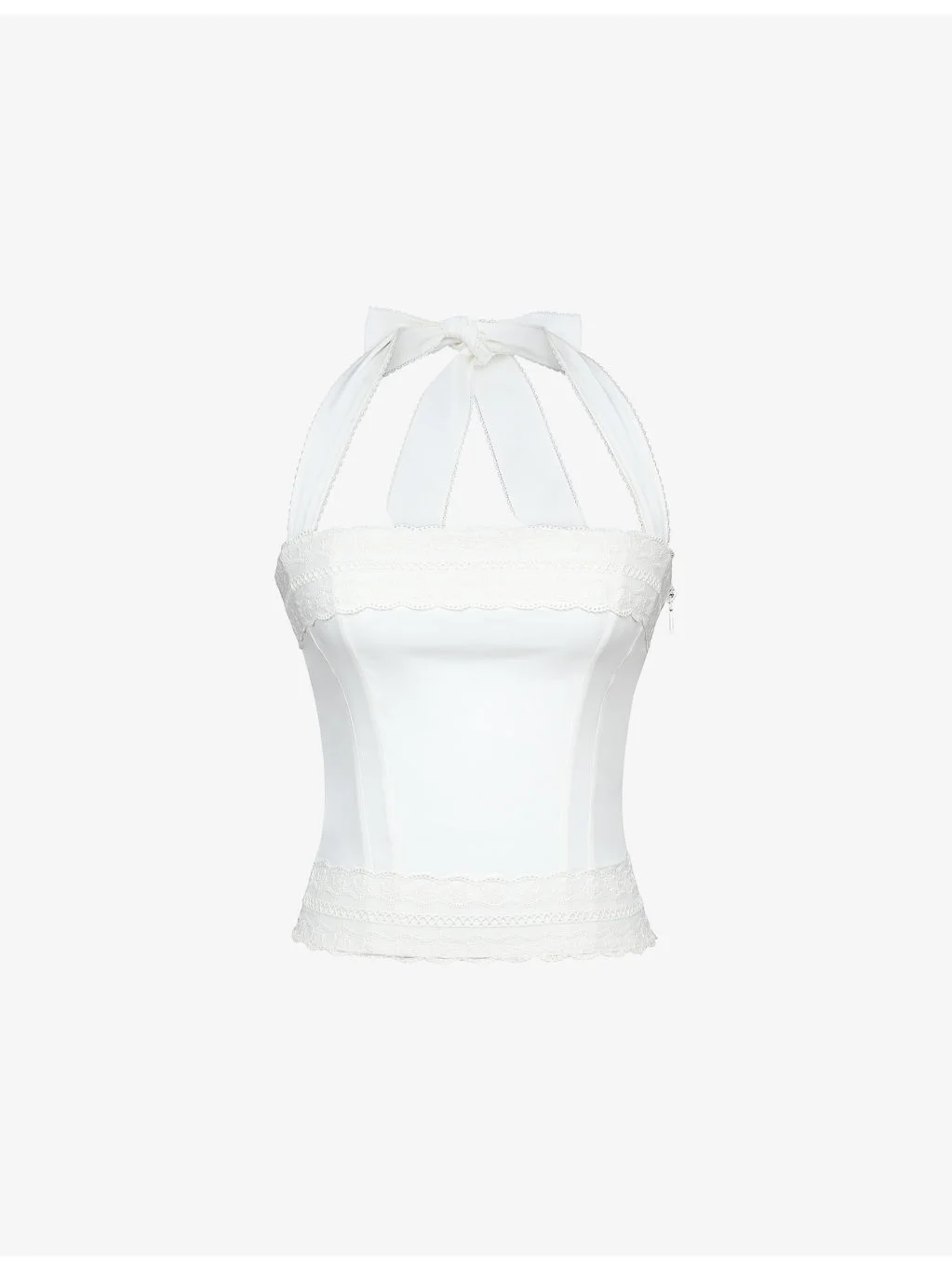 Cosette Halter-Neck Cotton Top - 1