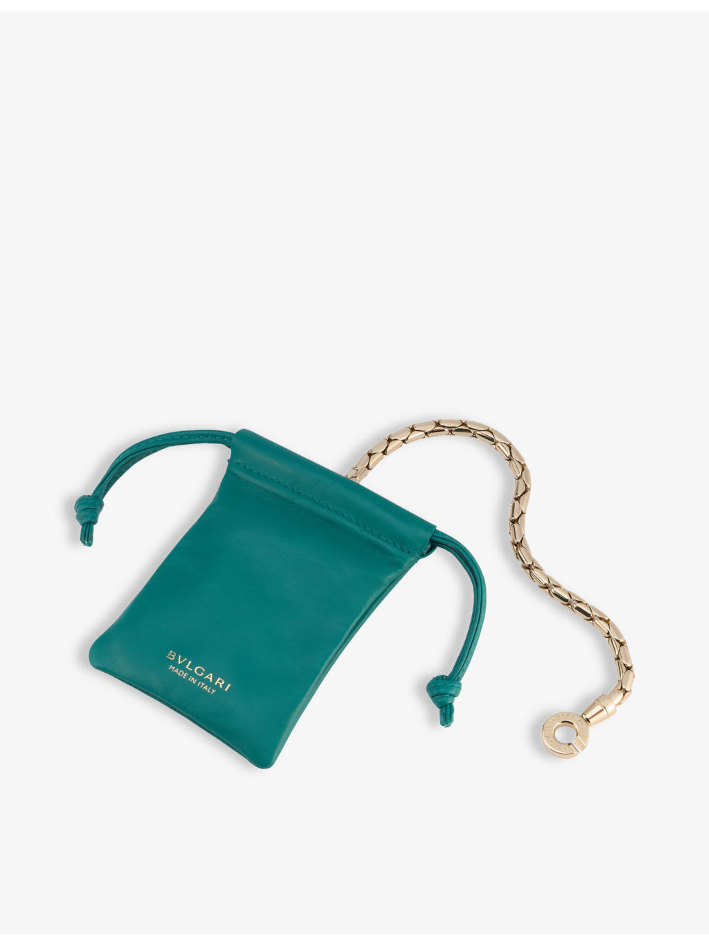 Serpenti Baia small leather shoulder bag - 7