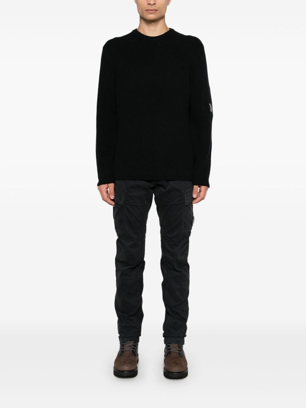 Lens-detail cargo pants - 2
