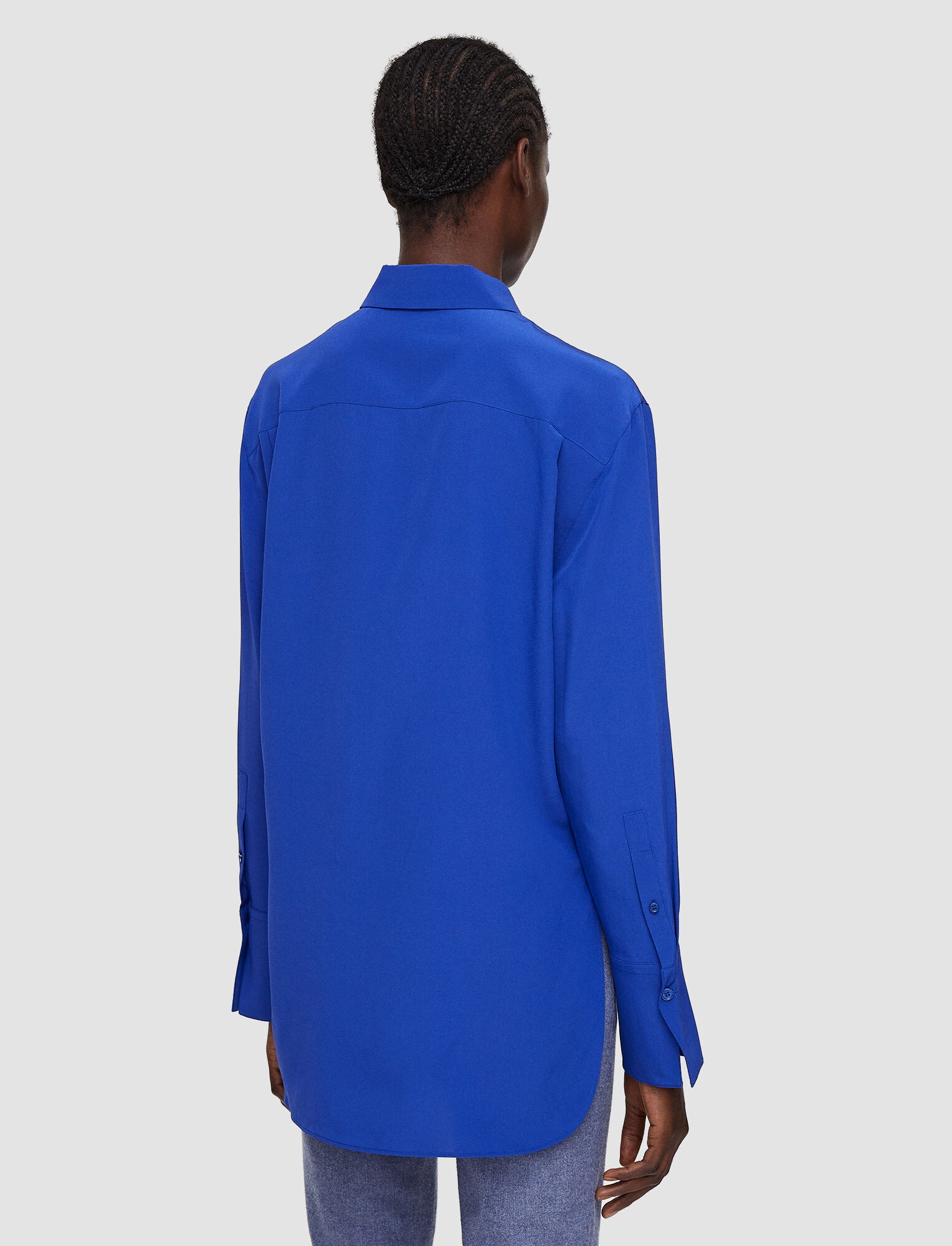 Silk Crepe de Chine Joe Blouse - 4