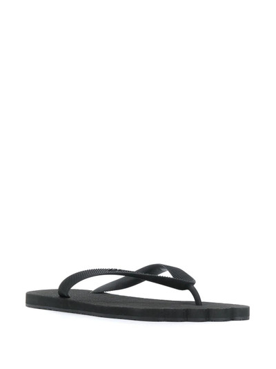 VETEMENTS logo-print flip-flops outlook