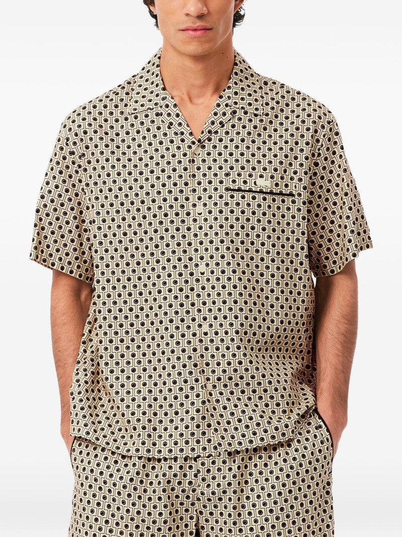LACOSTE patterned pocket shirt outlook