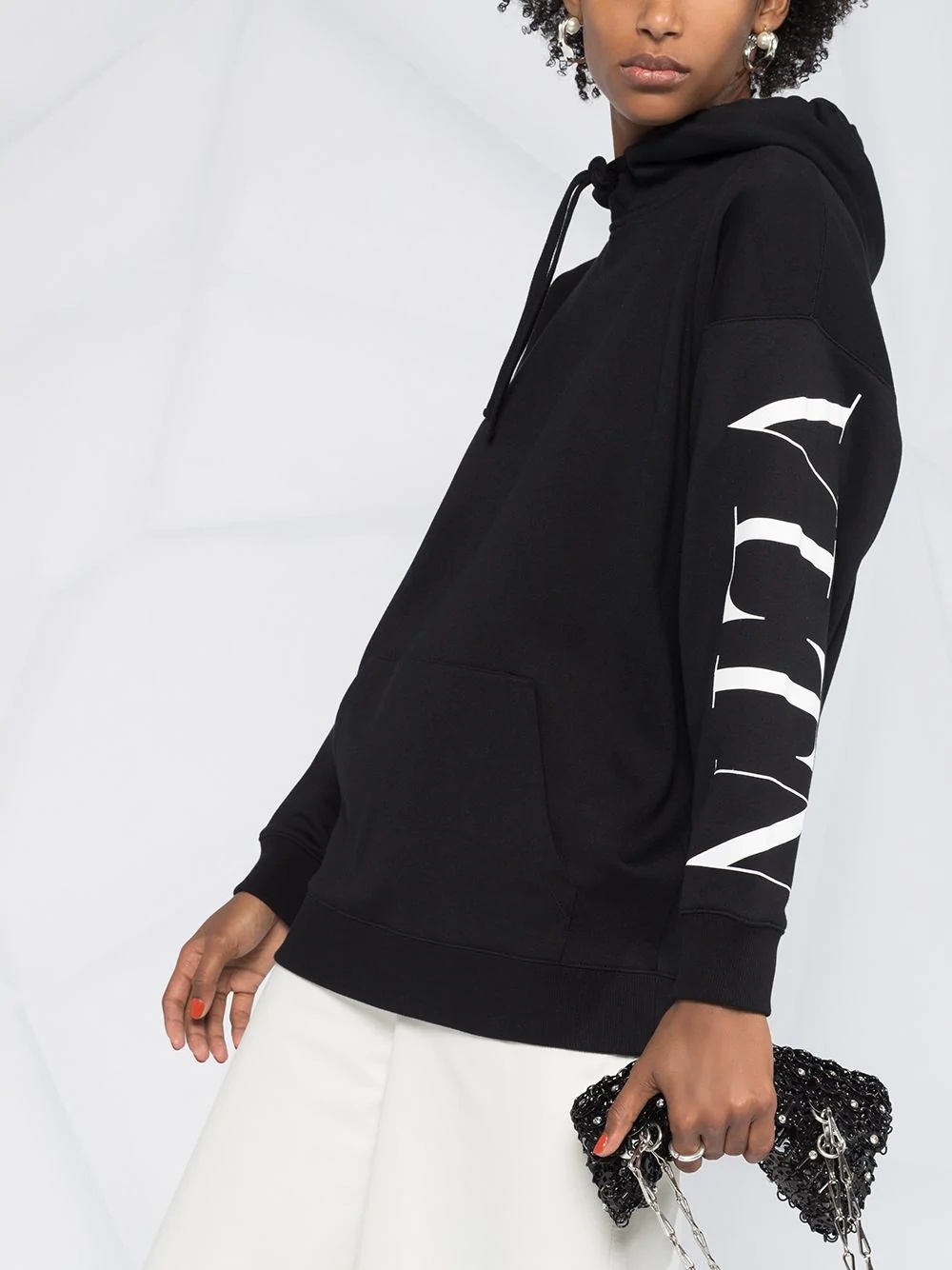 VLTN relaxed-fit hoodie - 3