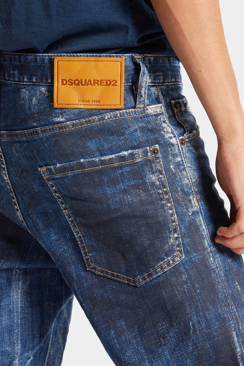 DARK BLACK SHADOW WASH COOL GUY JEANS 6