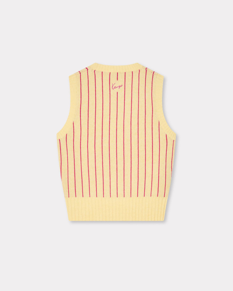 KENZO 'KENZO Trompe l'œil' vest in wool cotton outlook