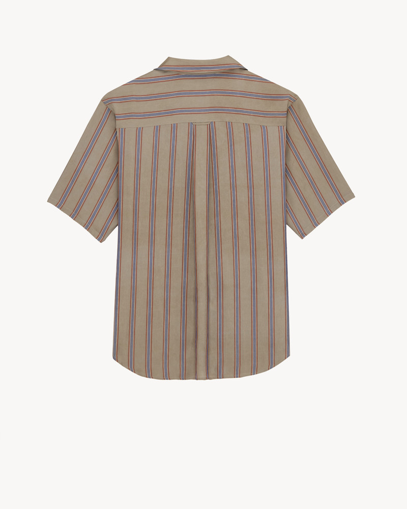 SAINT LAURENT CASSANDRE SHIRT IN STRIPED COTTON TWILL outlook
