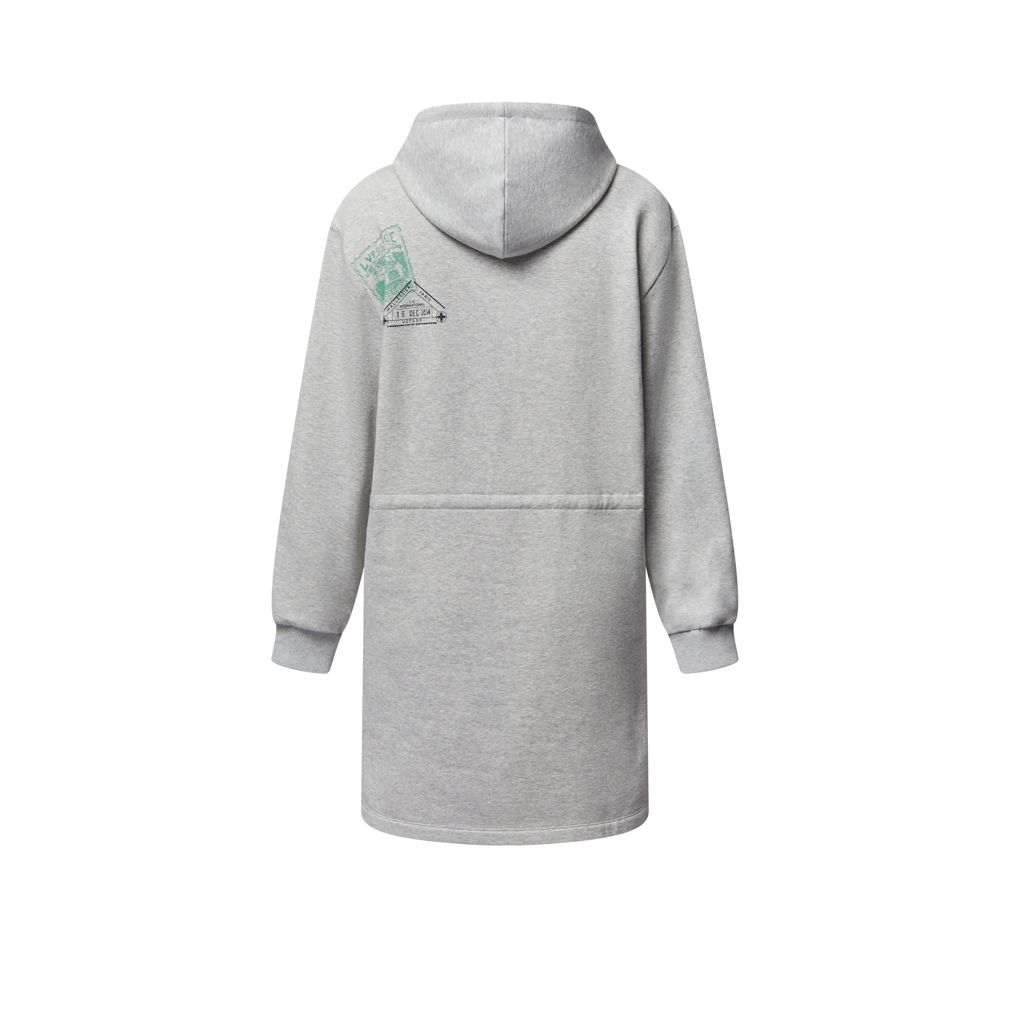 Travel Stamp Sweater Dress - 3