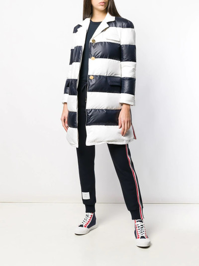 Thom Browne logo-patch long-sleeve T-shirt outlook