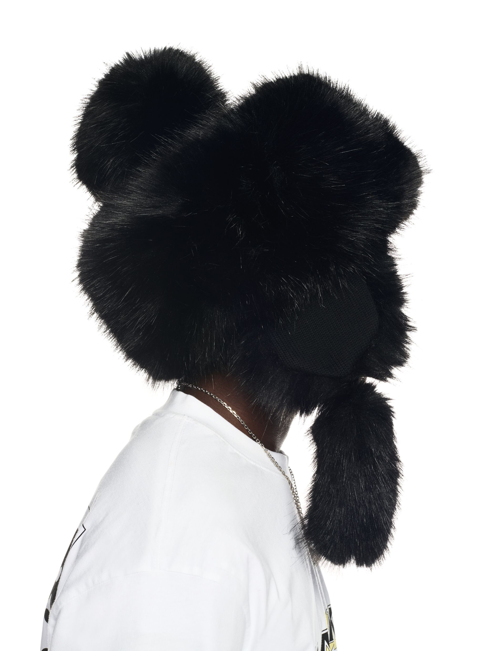 Black Fur Hat - 5