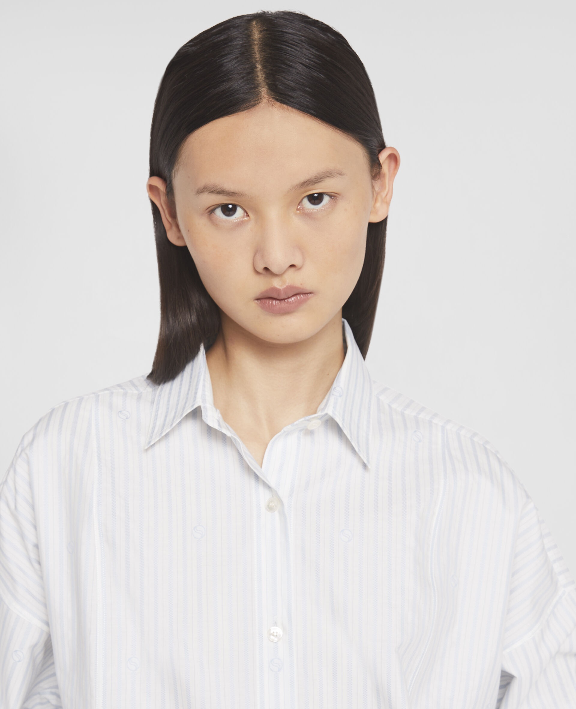 S-Wave Striped Cotton Jacquard Shirt - 4