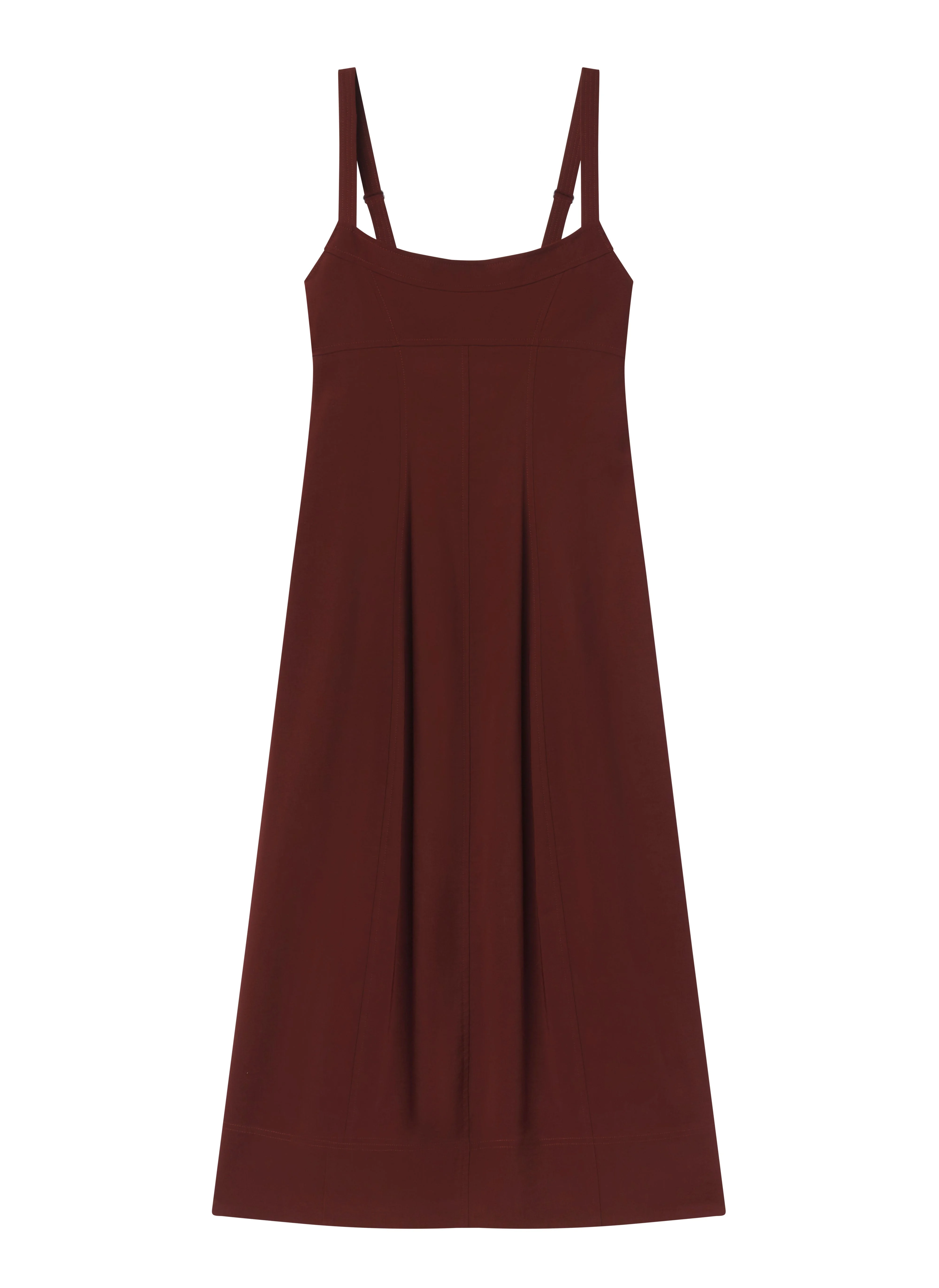 Elisha Stretch Linen Midi Dress - 1