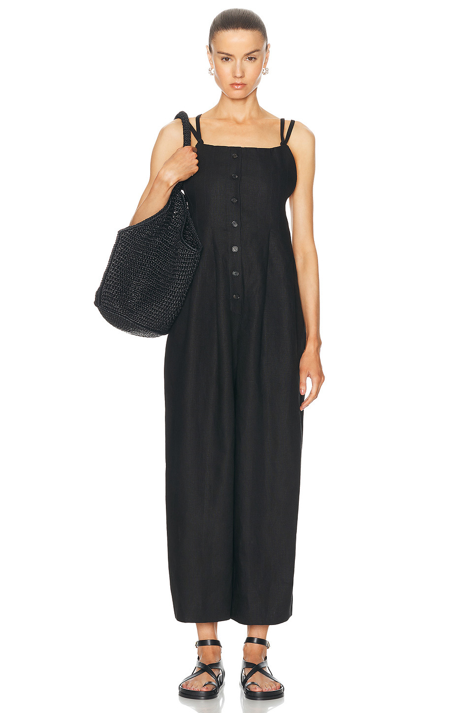 Linen Gardner Jumpsuit - 4