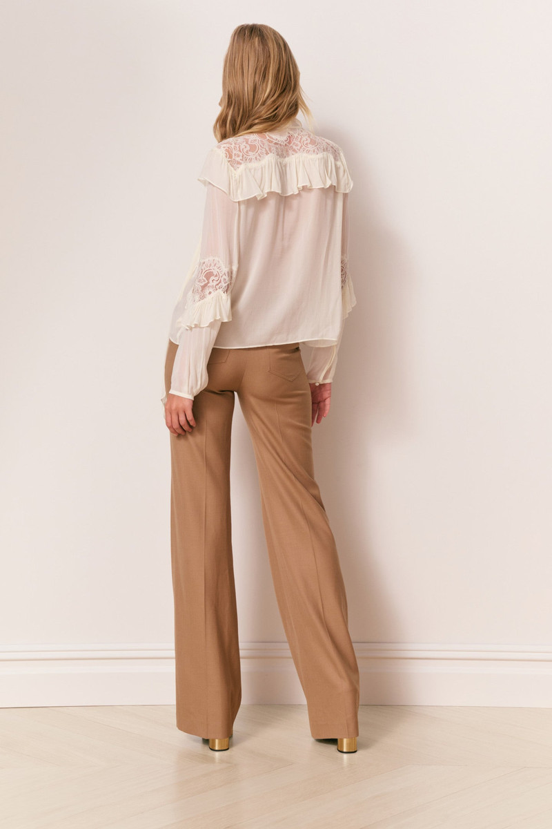 Farah Chiffon Lace Blouse 5