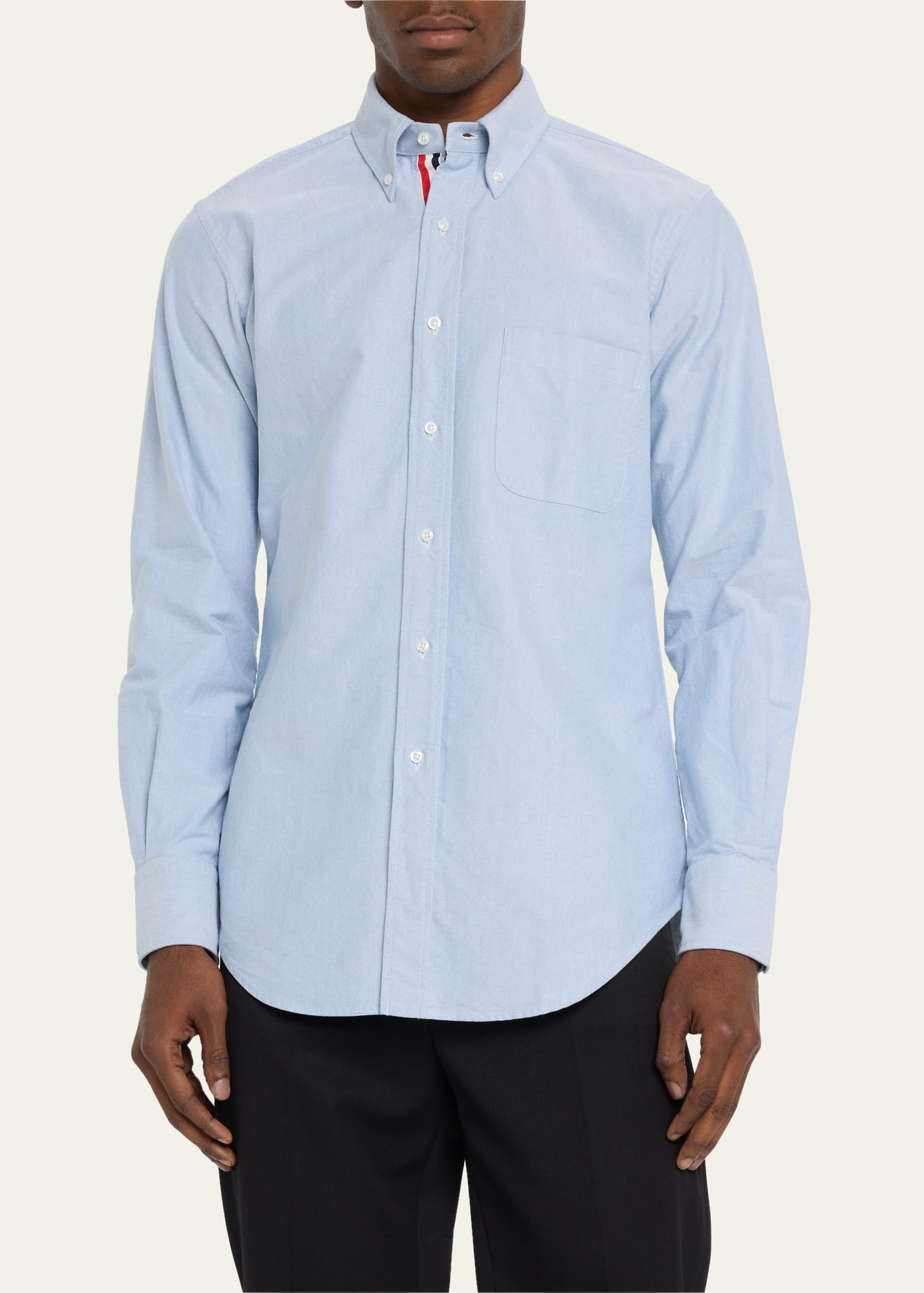 Men's Classic Sport Shirt w/ Stripes - 4