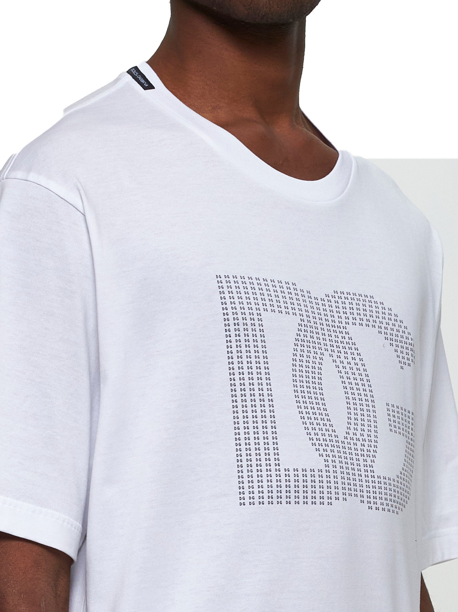 White jersey logo T-shirt - 4