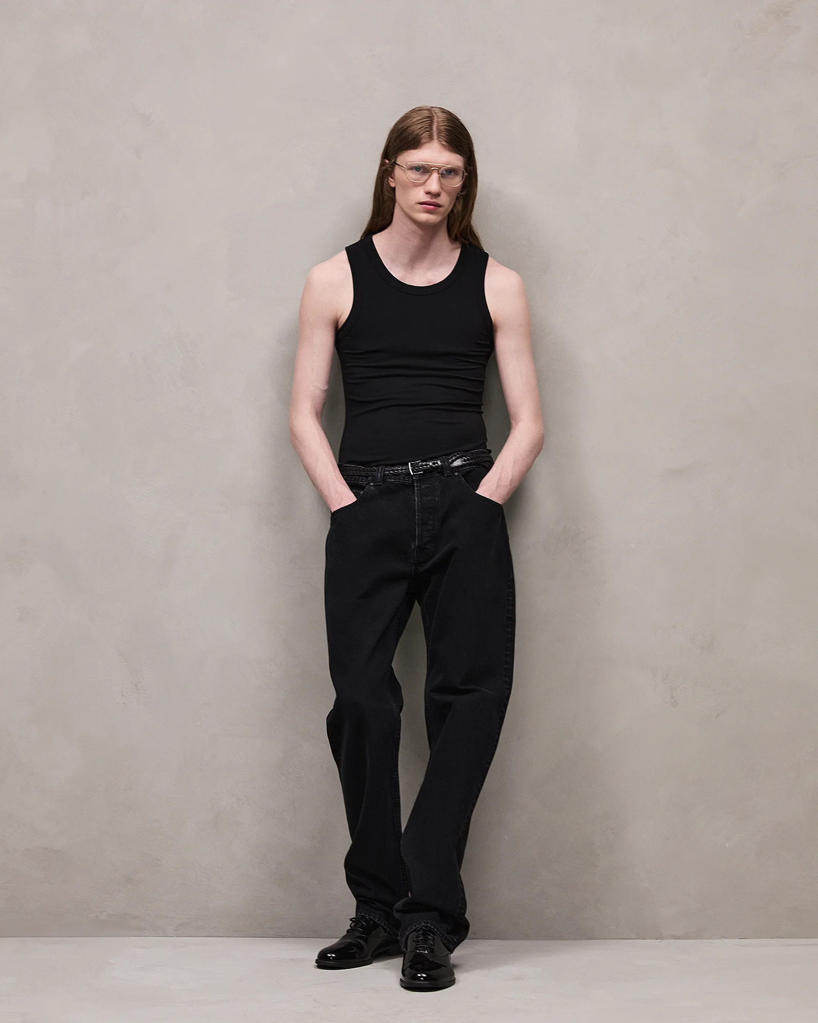 SHEER TANK BLACK - 2