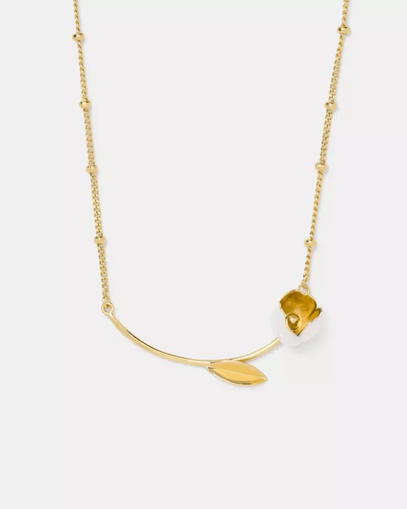Golden Bloom Bar Pendant - 1