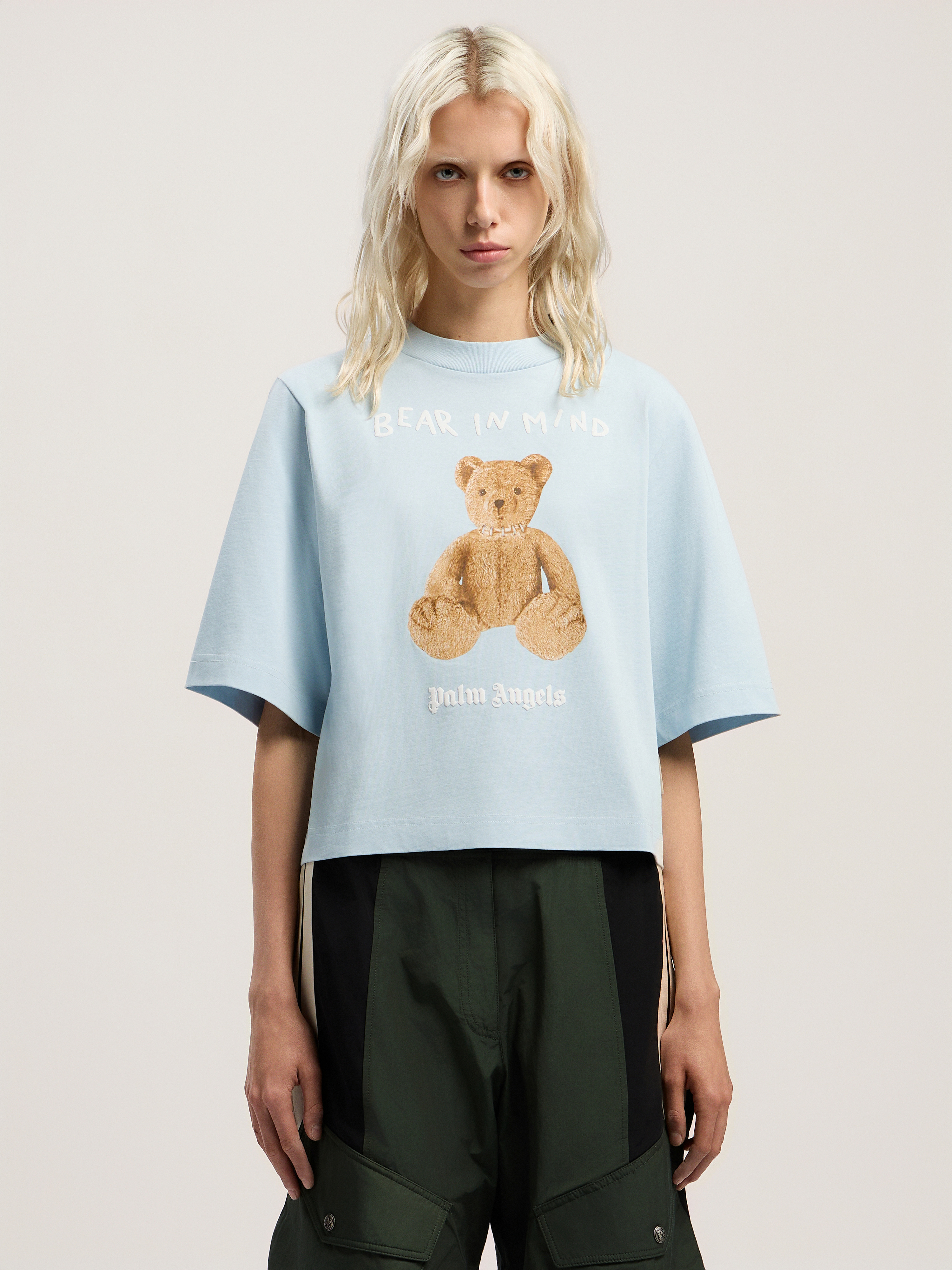 Bear In Mind Cropped Tee - 2