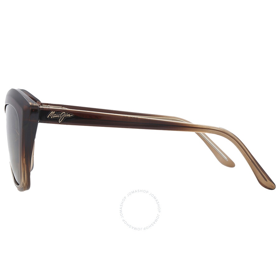 Maui Jim Lotus HCL Bronze Cat Eye Ladies Sunglasses HS827-01 56 - 3