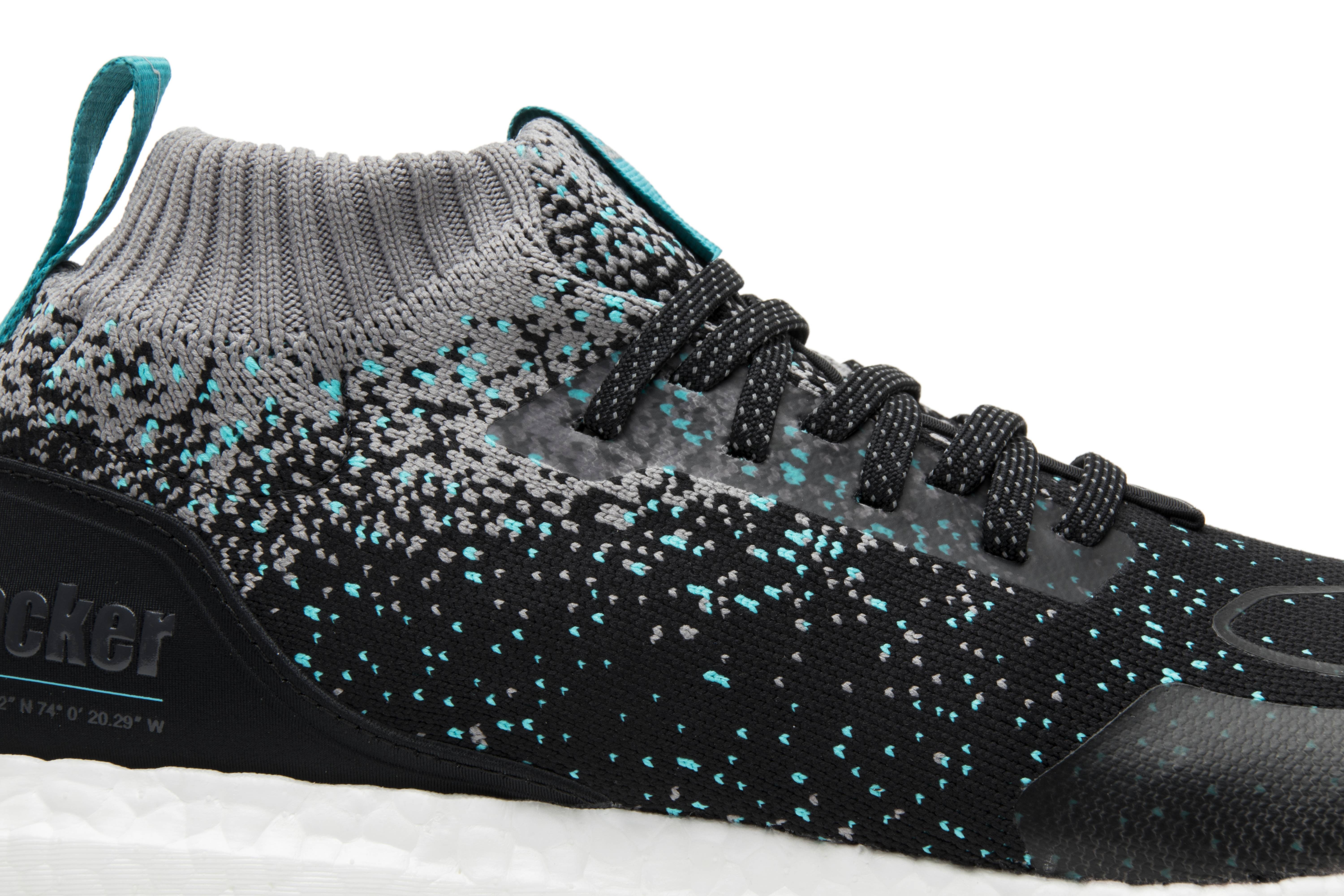 Solebox x Packer Shoes x UltraBoost Mid 'Core Black Energy Blue' - 2