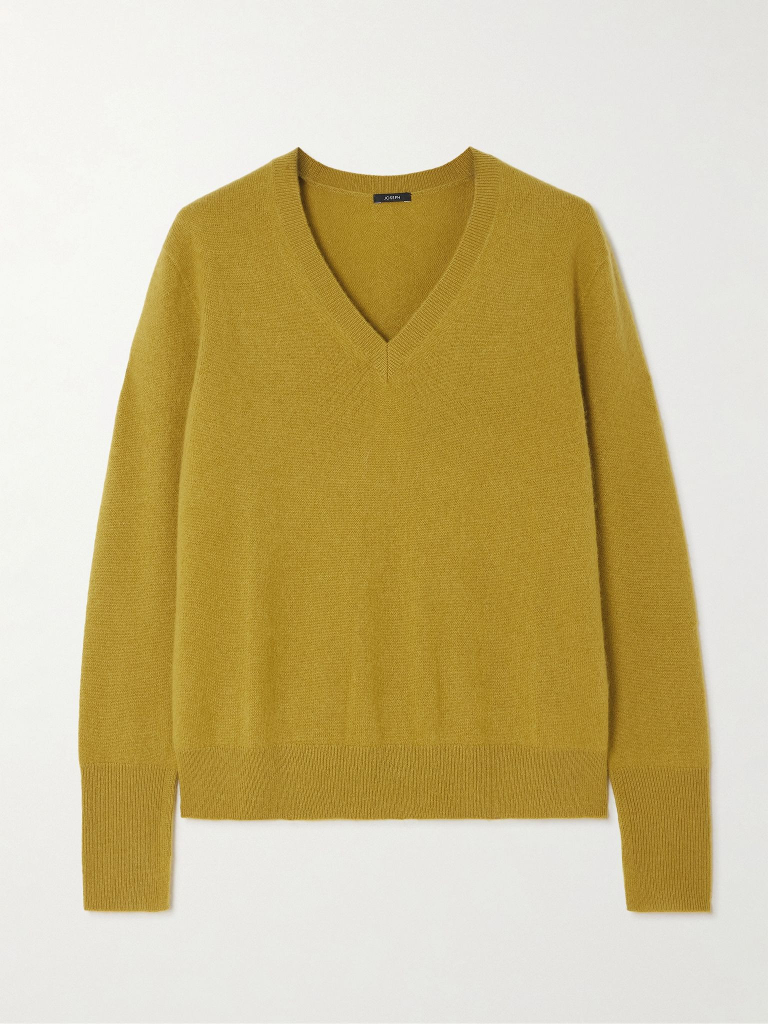 Cashmere sweater Mustard - 1